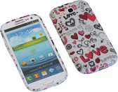 Love TPU back case cover cover voor Samsung Galaxy S3 I9300
