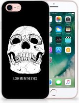 Back cover Hoesje iPhone SE (2020/2022) en iPhone 8 | 7 Skull Eyes