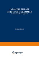 Studies in Natural Language and Linguistic Theory 8 - Japanese Phrase Structure Grammar