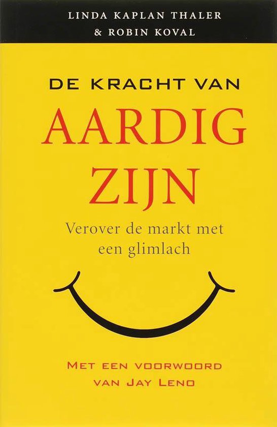 Cover van het boek 'De kracht van aardig zijn'