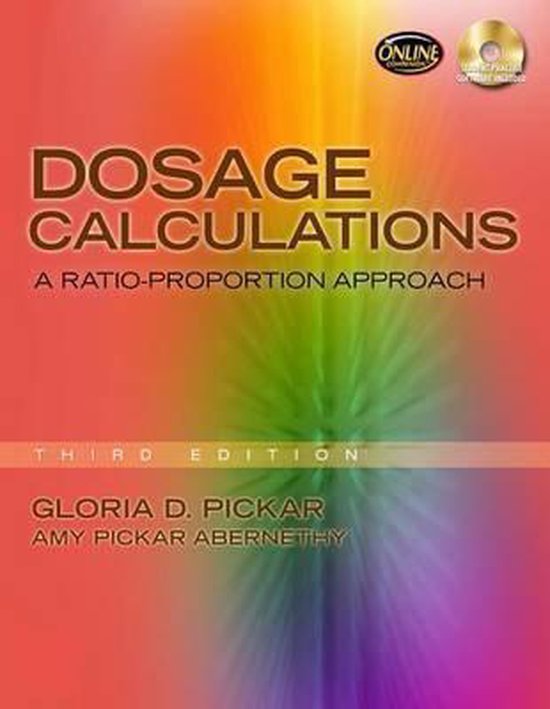 Dosage Calculations 9781111319601 Rn Edd Pickar Boeken bol