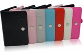 Pocketbook Touch Lux 3 Book Cover, e-Reader Bescherm Hoes / Case, roze , merk i12Cover