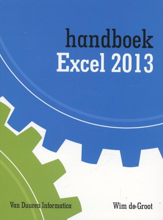 Handboek - Handboek Excel 2013 - cover