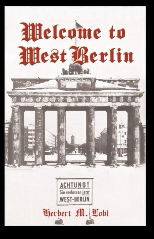 Welcome to West Berlin - cover