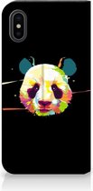 Geschikt voor iPhoneX/10 Hoesje Design Panda Color