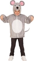 "Vest met capuchon muis voor kinderen - Kinderkostuums - 92"