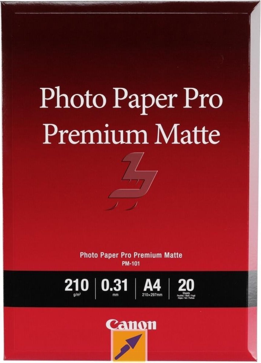 Canon PM-101 Pro Premium Matte A4 20 vel 210g
