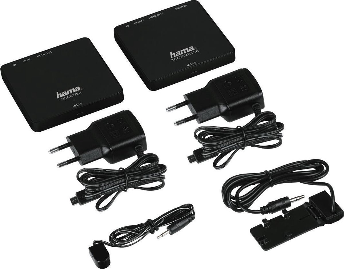 Hama Draadloze HDMI™-zendset, 1080P, voor tv/beamer, 6-delig | bol.com