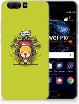 TPU Silicone Etui pour Huawei P10 Coque Téléphone Biscuit Chien