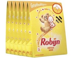 Robijn Geurbuiltjes Zwitsal 6 x 3 stuks