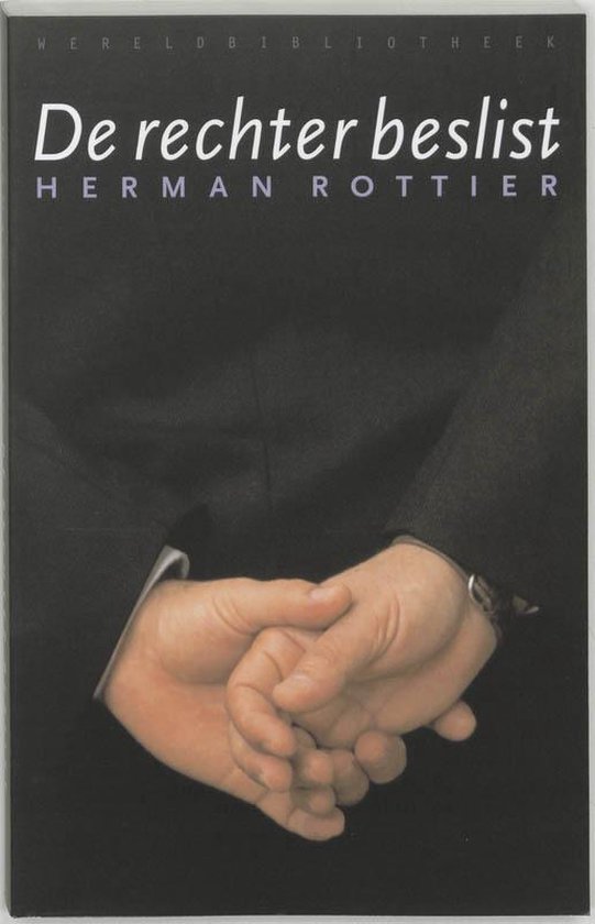 Cover van het boek 'De rechter beslist' van Honoré Rottier