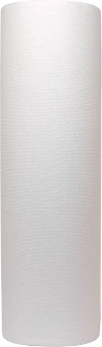 Goedkoopste Onderzoektafelpapier 2-laags wit 100 meter 6 rollen
