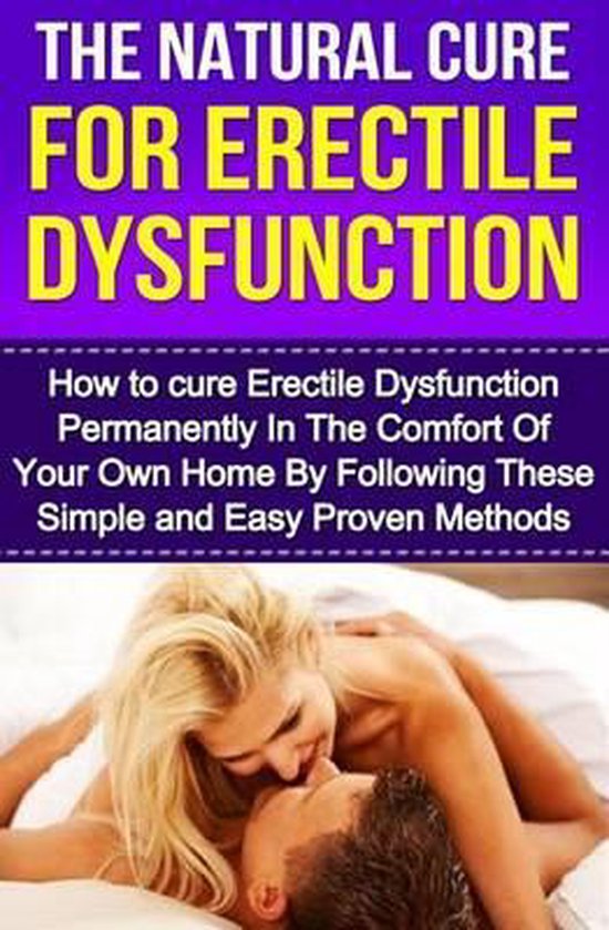 The Natural Cure for Erectile Dysfunction - cover