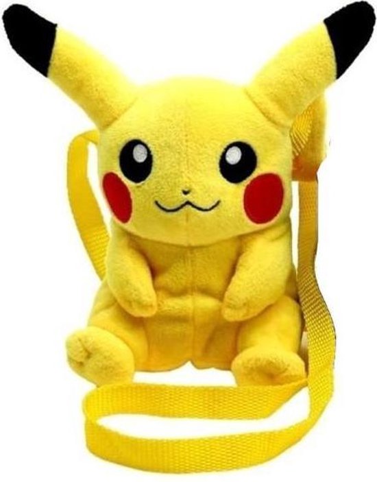 Pokémon Pikachu Pluche Rugtas – 12x18x19cm | Rugzakken | Festival Backpacks  | bol.com