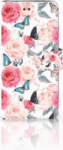 Bookcover iPhone 7 Plus | 8 Plus Butterfly Roses