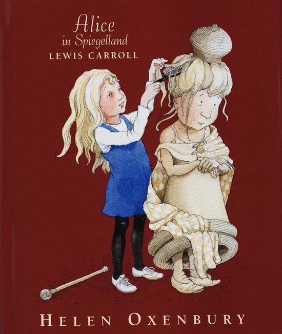 Cover van het boek 'Alice in Spiegelland' van L. Carroll