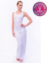 Pantalon de yoga - Comfort Flow - Blanc - Taille XS / S