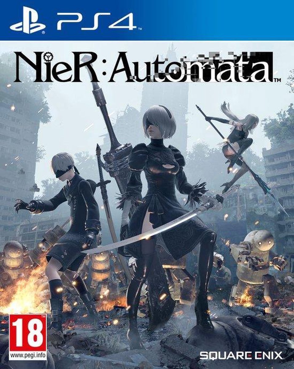 Nier: Automata - PS4 - Engelstalige hoes
