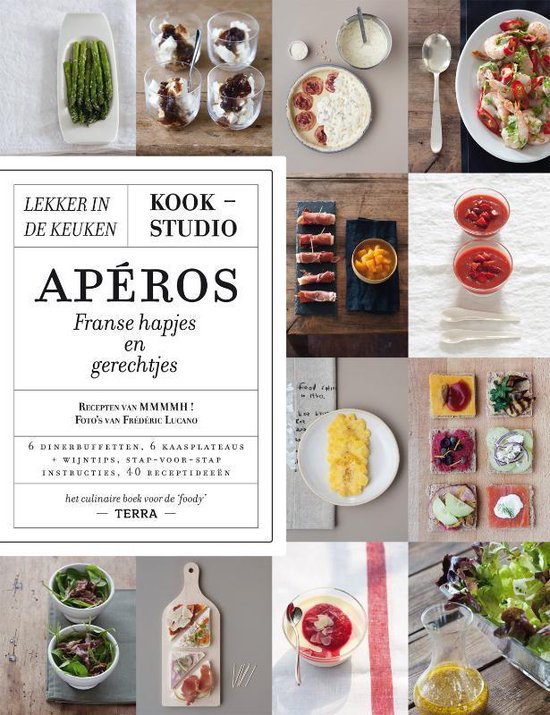 Cover van het boek 'Kookstudio - Aperos' van  Nvt