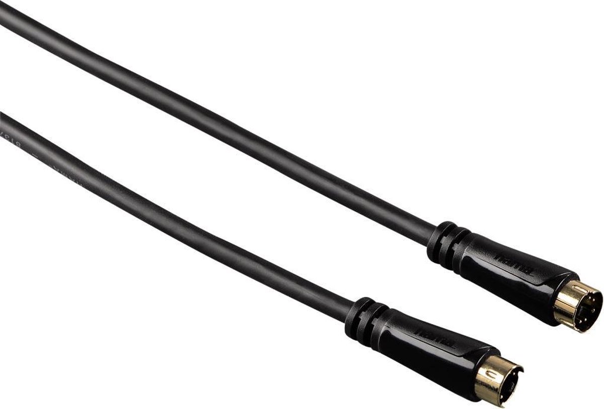 Hama S-VHS kabel 5.0m, 3ster