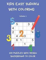 Kids Easy Sudoku with Colouring Volume 1
