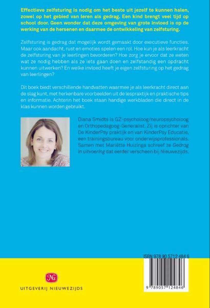 Zelfsturing in de klas - back cover