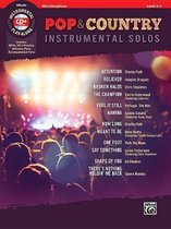 Pop  Country Instrumental Solos Alto Saxophone Book  CD