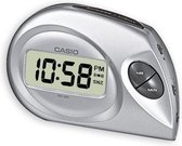 Casio  Alarm Clock Wake Up Timer Silver