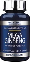 Scitec Nutrition - Scitec Essentials - Mega Ginseng - Korean Ginseng extract - 100 capsules - 100 porties