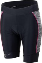 Rogelli Fietsbroek - Maat XL  - Vrouwen - zwart/grijs/roze