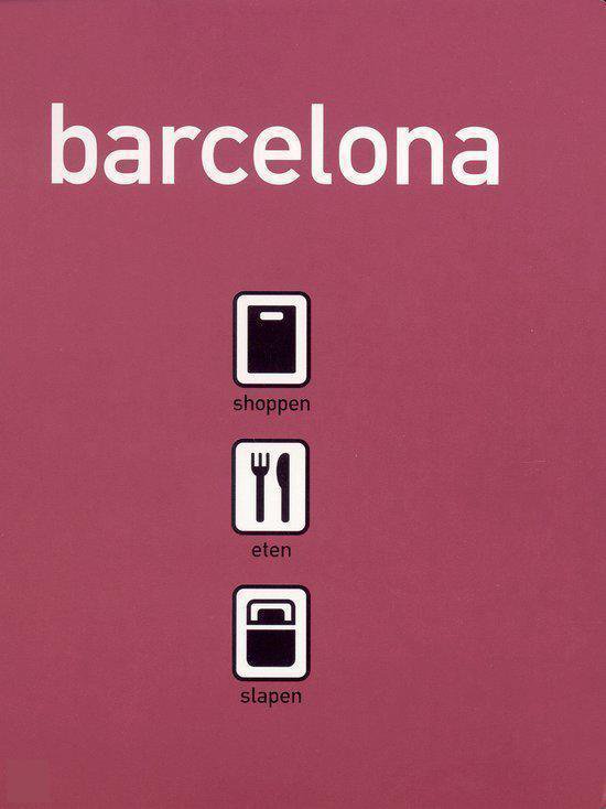 Barcelona Shoppen Eten Slapen - cover
