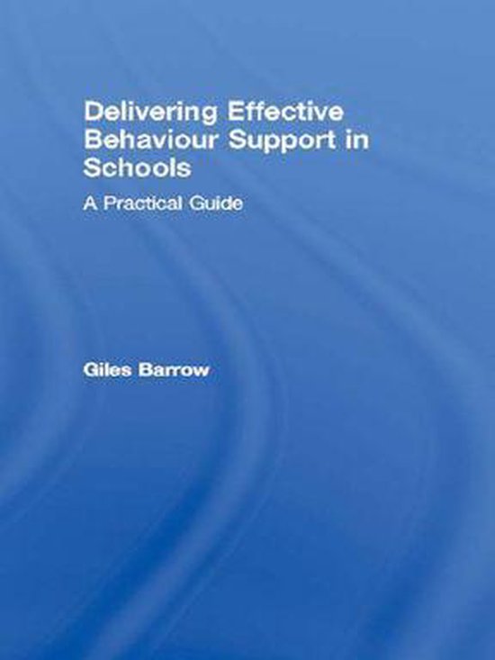 Delivering Effective Behaviour Support in Schools - cover