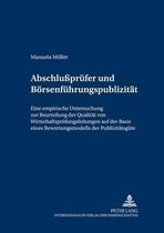 Abschlusspruefer Und Boerseneinfuehrungspublizitaet