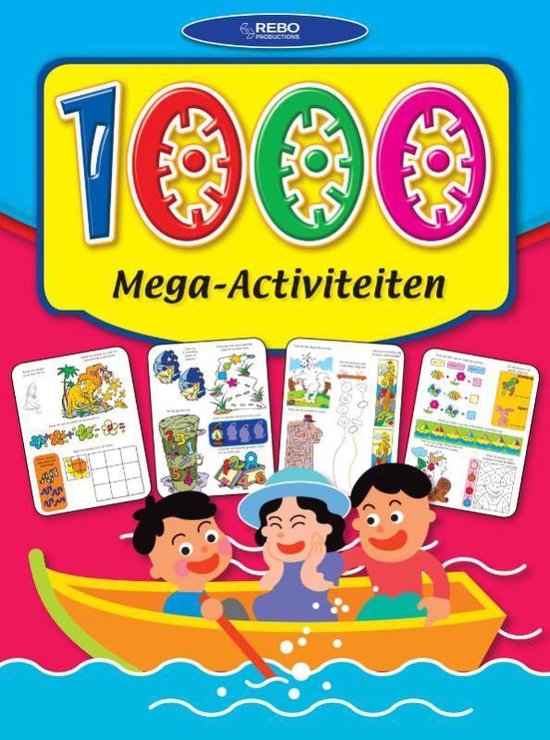 Cover van het boek '1000 Mega activiteiten'