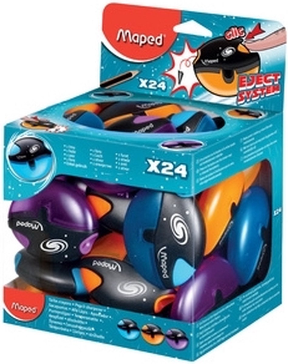 Goedkoopste 24 STUKS Maped Potloodslijper Galactic