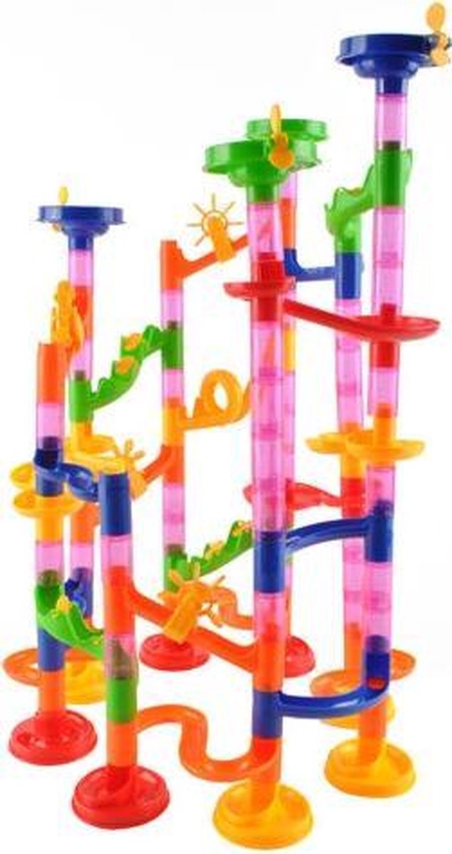 Quercetti migoga marble run knikkerbaan vortis 90-delig aanbieding bij