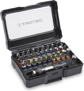 TROTEC 32 delige bit-set PSCS - Torx - Kruiskop - Gleuf - Adapter