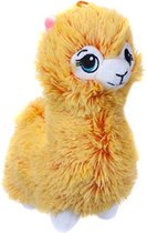 Kamparo Pluchen Alpacaknuffel 25 Cm Geel