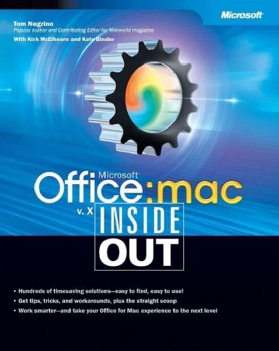 Microsoft Office v. for Mac Inside Out - cover