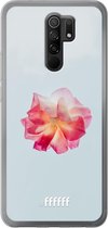 Xiaomi Redmi 9 Hoesje Transparant TPU Case - Rouge Floweret #ffffff