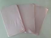 3 rekbare boekenkaften roze A4 - wasbaar - stretch - meisjes kaften   - Géén kaftpapier meer nodig