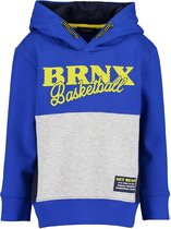 Blue Seven - boys knitted sweatshirt, hood - ROYAL - Mannen - Maat 98