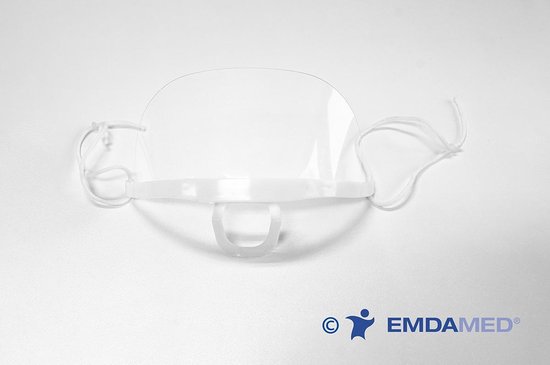 10x Hygiënisch mondmasker - Gelaatmasker - Spatmasker - Gelaatsscherm - EmdaCare