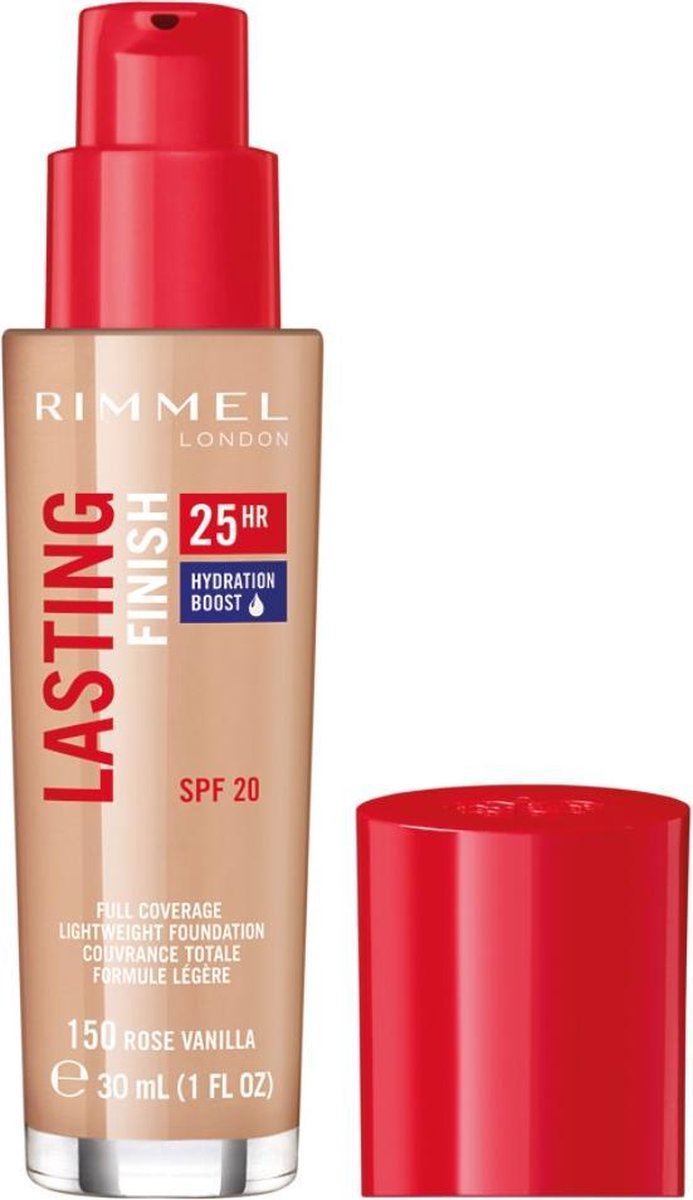 Rimmel Lasting Finish Foundation 150 Rose Vanilla