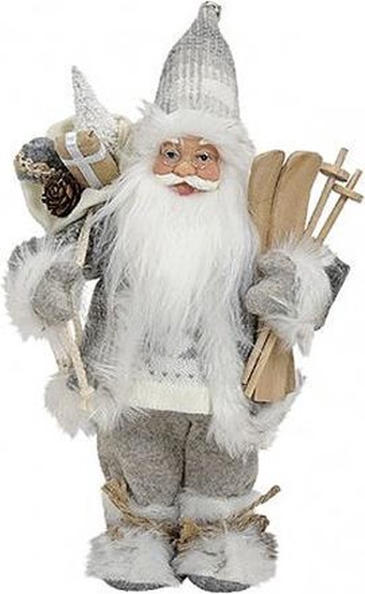 Kerstman in Wit en Grijs | bol.com