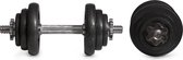 Dumbbells 20 kg - Dumbbell set 20 kg totaal - 2 x 10 kg dumbbells set - Verstelbare Dumbell set Active Panther