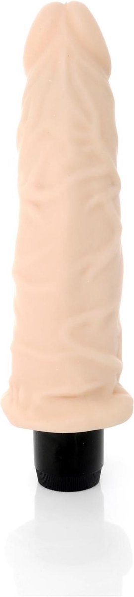Goedkoopste Bossoftoys - Drizzle - Realistische vibrator - Cyber leather - Extra speciaal flexibel materiaal - beige - 19 cm - 44-00005