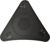 DrPhone ConferX -  Voip Converence speaker - Omnidirectionele Microfoon - Conferentie Speaker - Vergaderen - Hi-Fi versterker - Ruisonderdrukking - Zwart