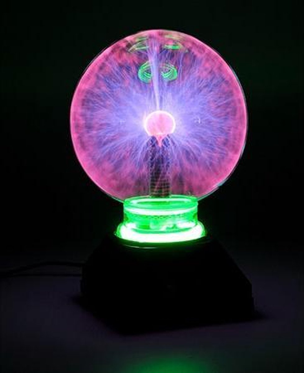 Boule Plasma Globe lampe électrique USB - Boule d'électricité statique  Tesla avec éclair