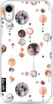 Casetastic Apple iPhone XR Hoesje - Softcover Hoesje met Design - Moon Phases Print